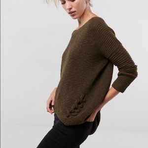 EXPRESS - Dark Olive Sweater XS